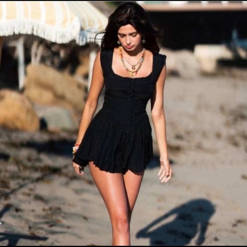 Vanessa Mooney Elisabeth Dress in Black NWT